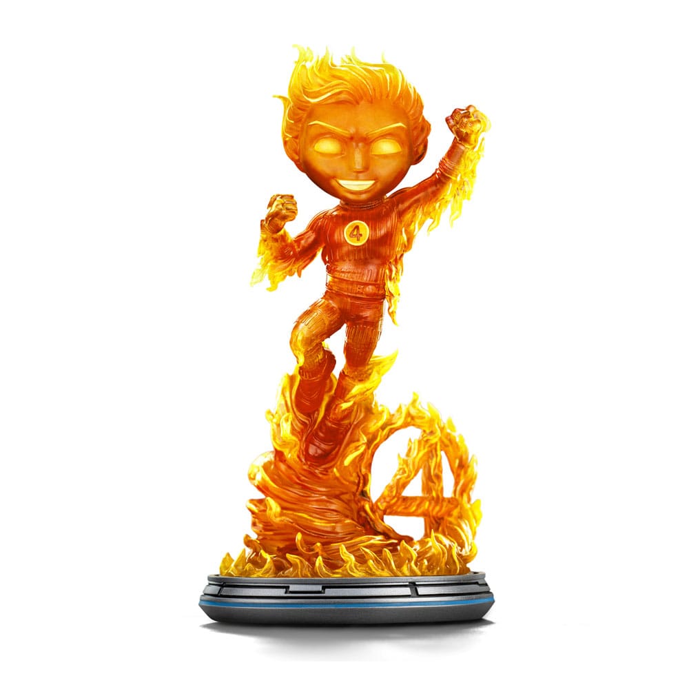 Iron Studios Fantastic Four Mini Co. PVC figurka Human Torch 21 cm