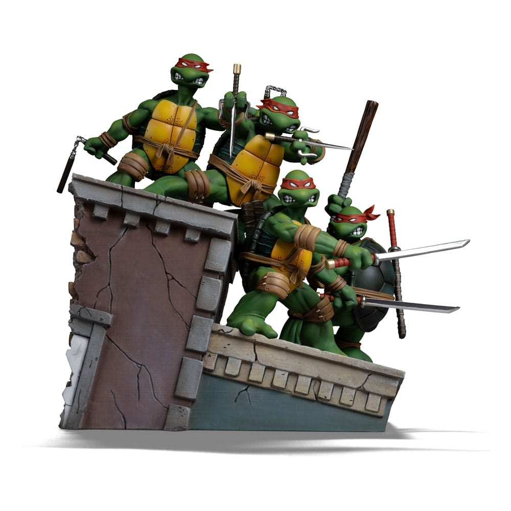 Iron Studios Teenage Mutant Ninja Turtles Art Scale soška 1/10 Teenage Mutant Ninja Turtles Kevin Eastman Version 24 cm
