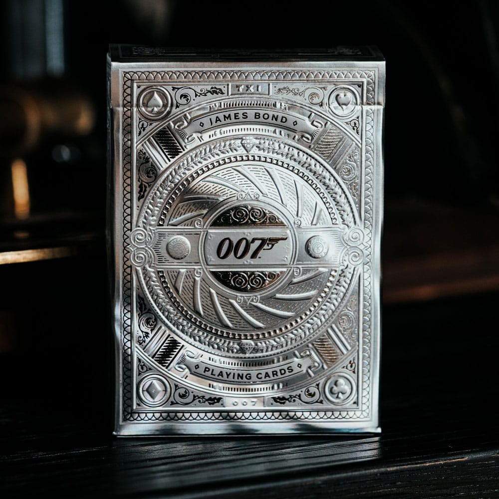 Theory11 James Bond hrací karty Silver Edition