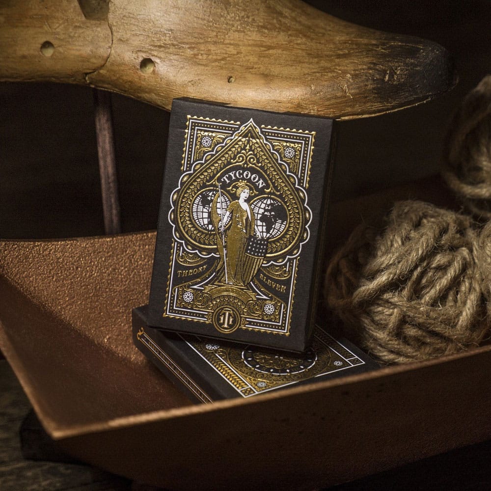 Theory11 Tycoon hrací karty Black