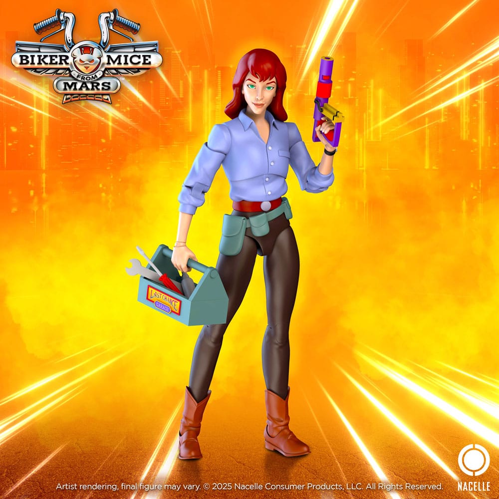 Nacelle Consumer Products Biker Mice From Mars akční figurka Charley 23 cm
