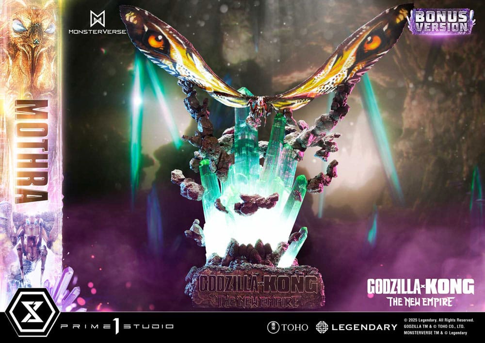 Prime 1 Studio Godzilla x Kong: The New Empire Ultimate Diorama Masterline Series soška Mothra Bonus Version 113 cm