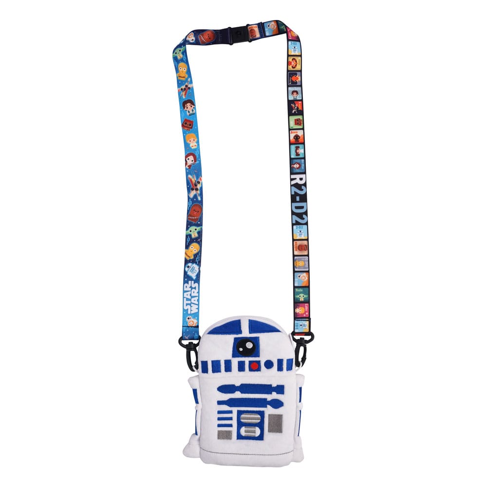 Monogram Int. Star Wars Lanyard with Pouch Card Holder R2-D2 Deluxe