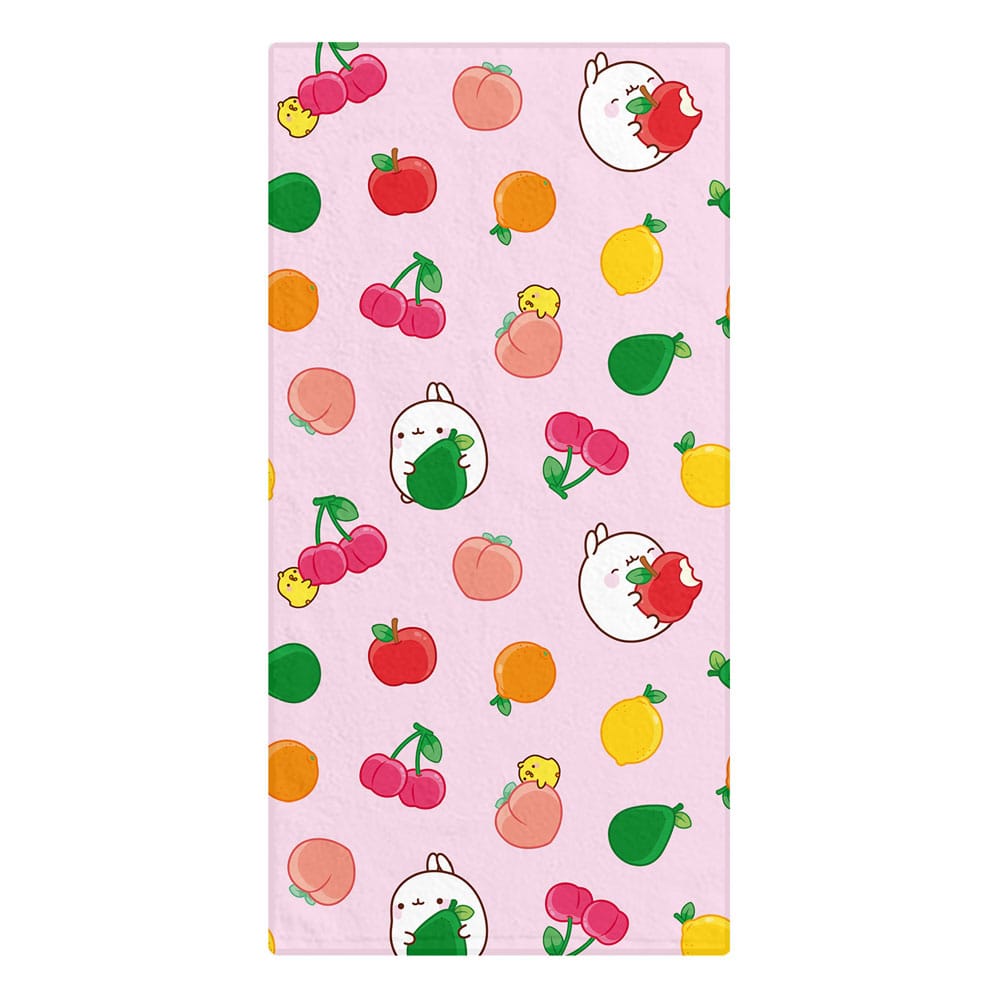 Sakami Merchandise Molang ručník Fruits 150 x 75 cm