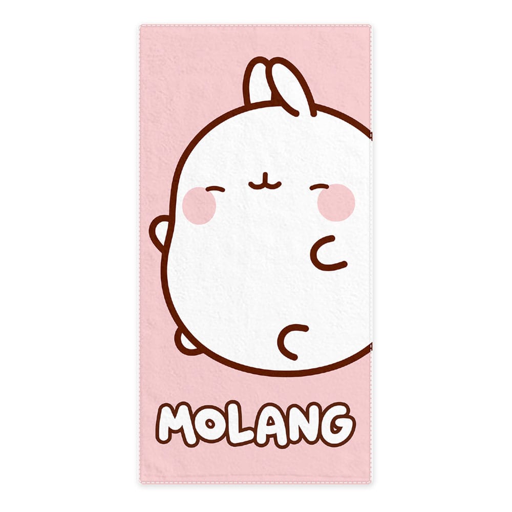 Sakami Merchandise Molang ručník Pink 35 x 75 cm