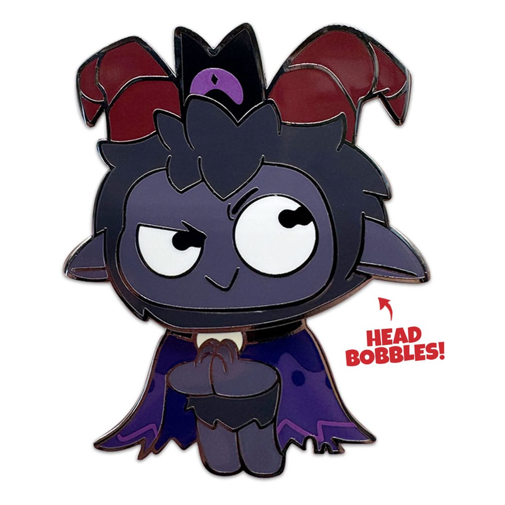 Youtooz Cult of The Lamb připínáček Goat Bobble Head 5 cm