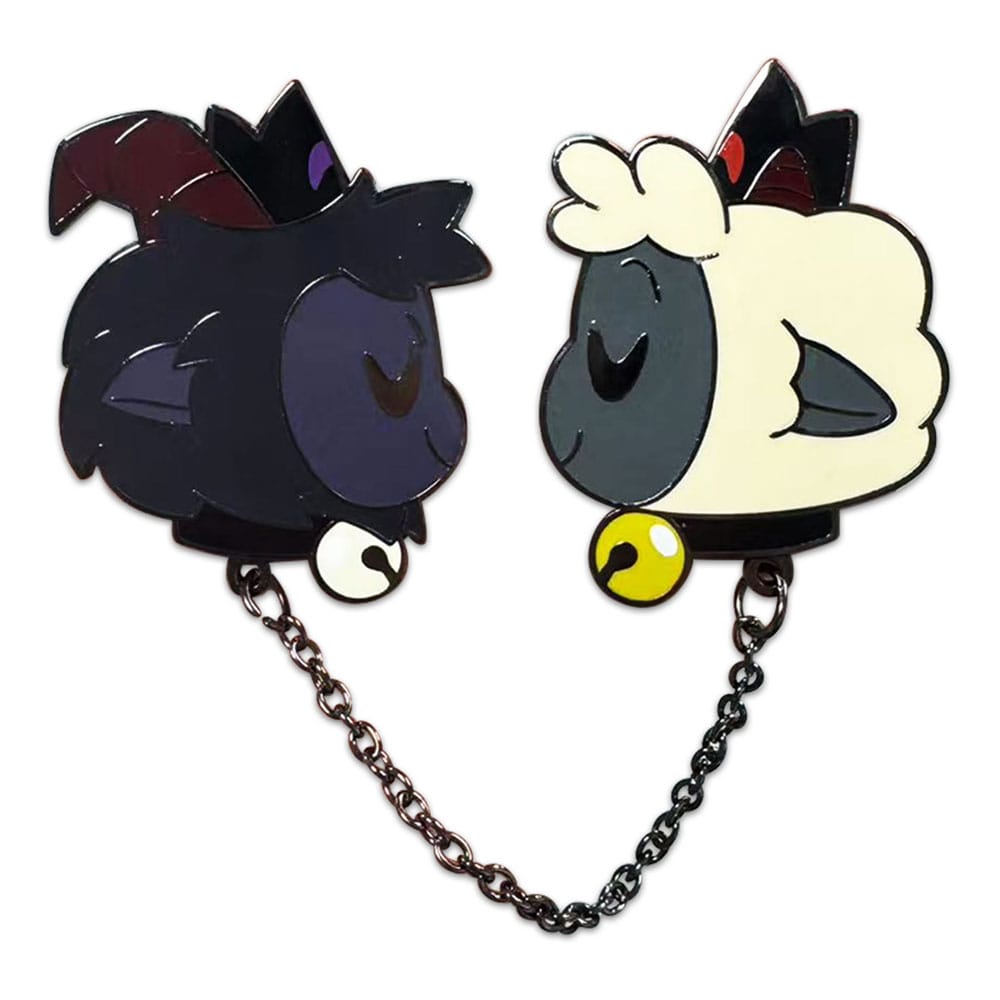 Youtooz Cult of The Lamb připínáček Goat & Lamb 5 cm