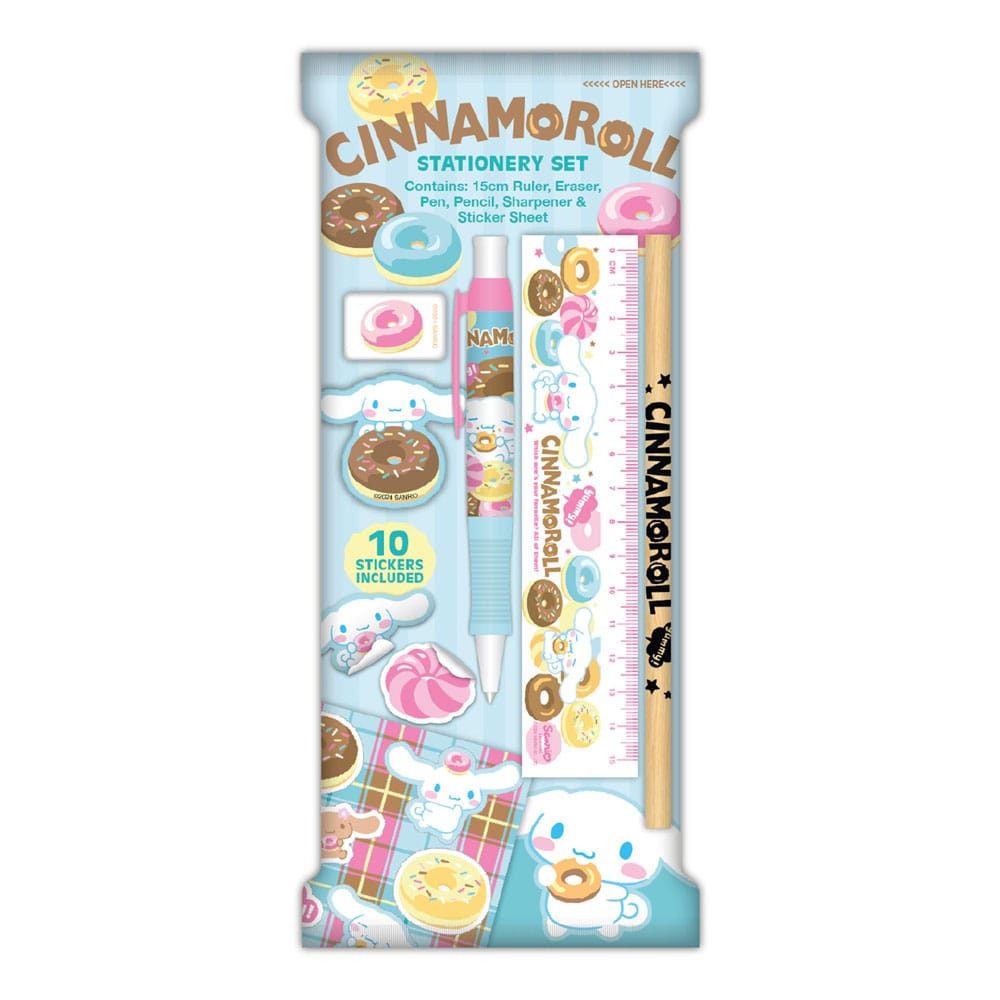 Blue Sky Studios Sanrio Stationery Set 6-Pack Cinnamoroll