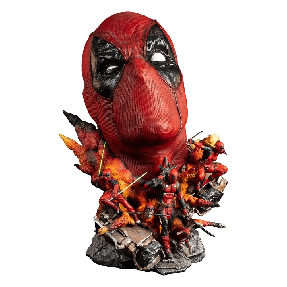 Premium Collectibles Studio Marvel umělecká busta Deadpool 42 cm