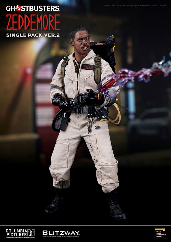 Blitzway Ghostbusters Premium UMS akční figurka 1/6 Winston Zeddemore Ver. 2 31 cm