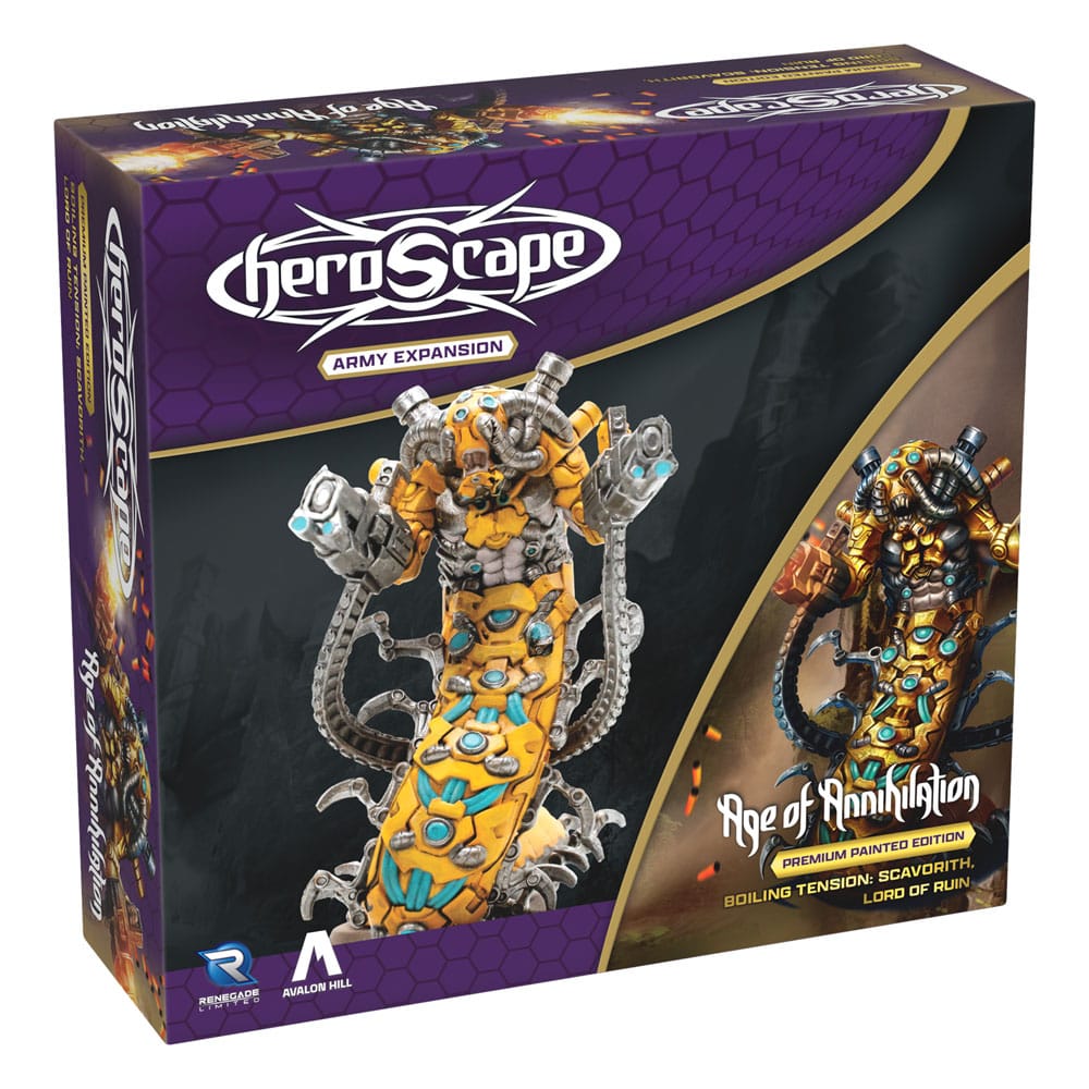 Renegade Heroscape Army Expansion Boiling Tension: Scavorith Lord of Ruin - EN