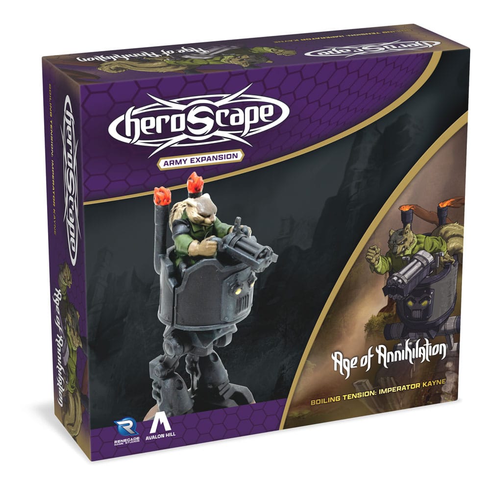 Renegade Heroscape Army Expansion Boiling Tension: Imperator Kayne - EN