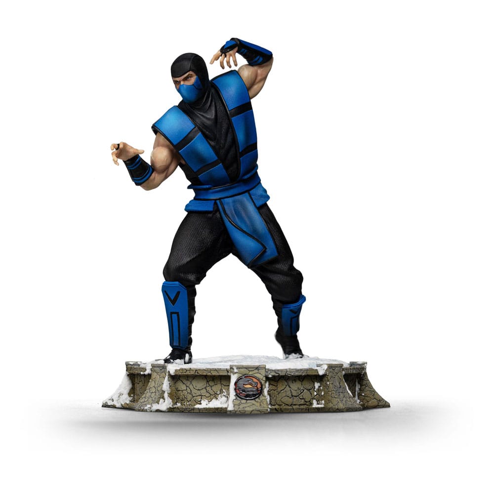 Iron Studios Mortal Kombat Art Scale soška 1/10 Sub-Zero (Ninjas Collection) heo Exclusice 21 cm