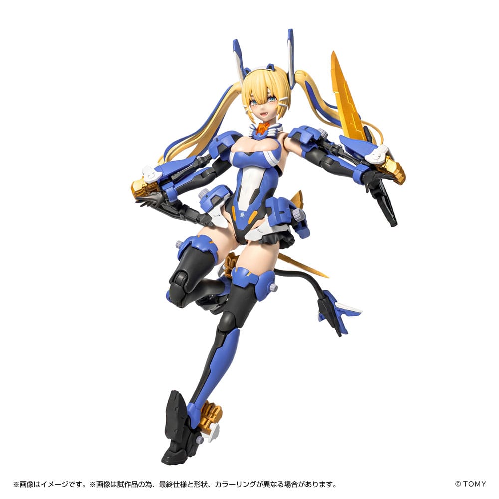 Takara Tomy Zoids Plastový Model Kit 1/10 MV-01 Ao Kiriyama & Blade Liger 17 cm