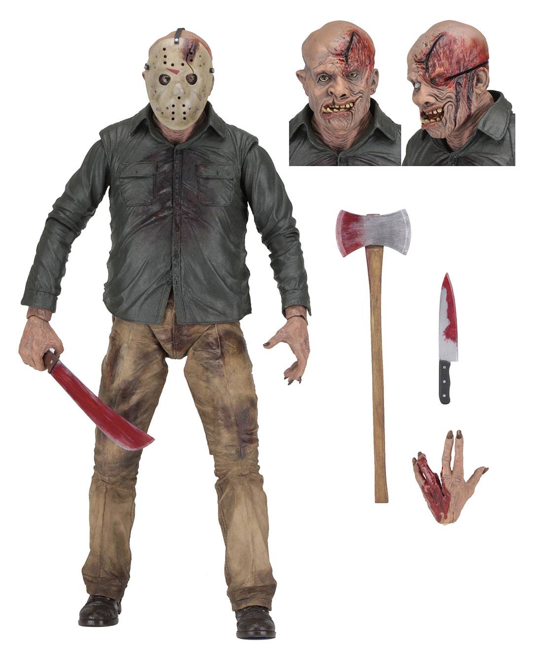 NECA Friday the 13th: The Final Chapter Actionfigur 1/4 Jason 46 cm