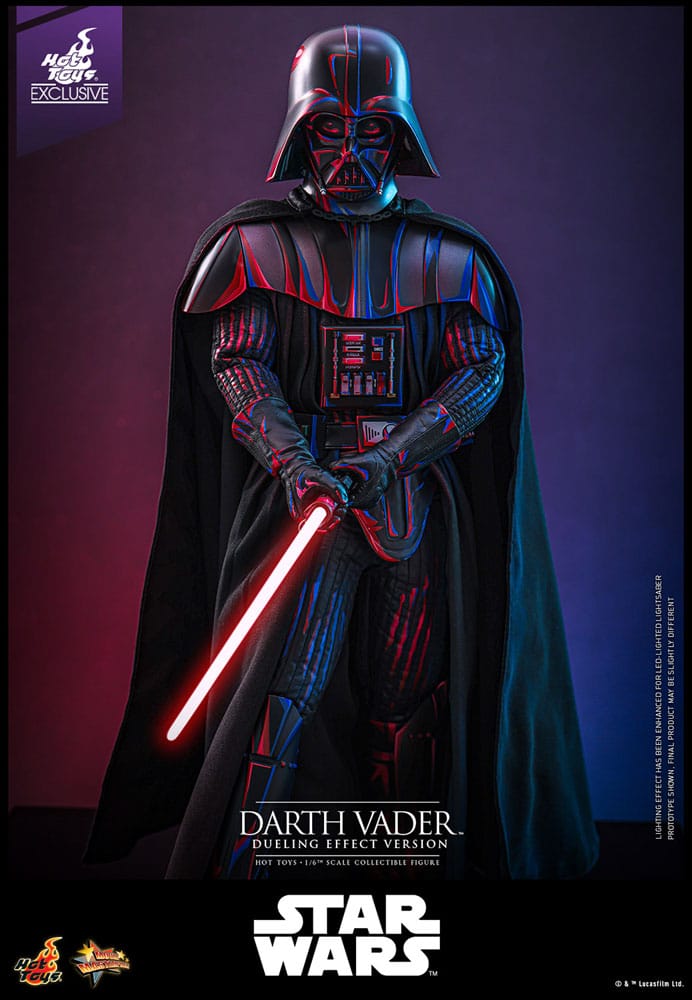 Star Wars Movie Masterpiece akční figurka 1/6 Darth Vader (Dueling Effect Version) Hot Toys Exclusive 35 cm