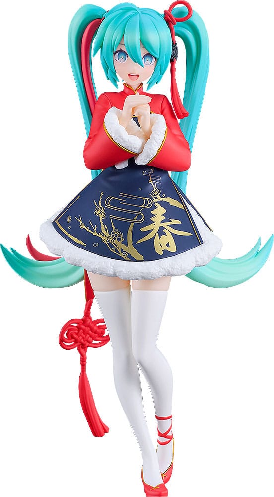 Good Smile Company Character Vocal Series 01: Hatsune Miku Pop Up Parade PVC soška Hatsune Miku: Sourxuan Chinese New Year Ver. 17 cm