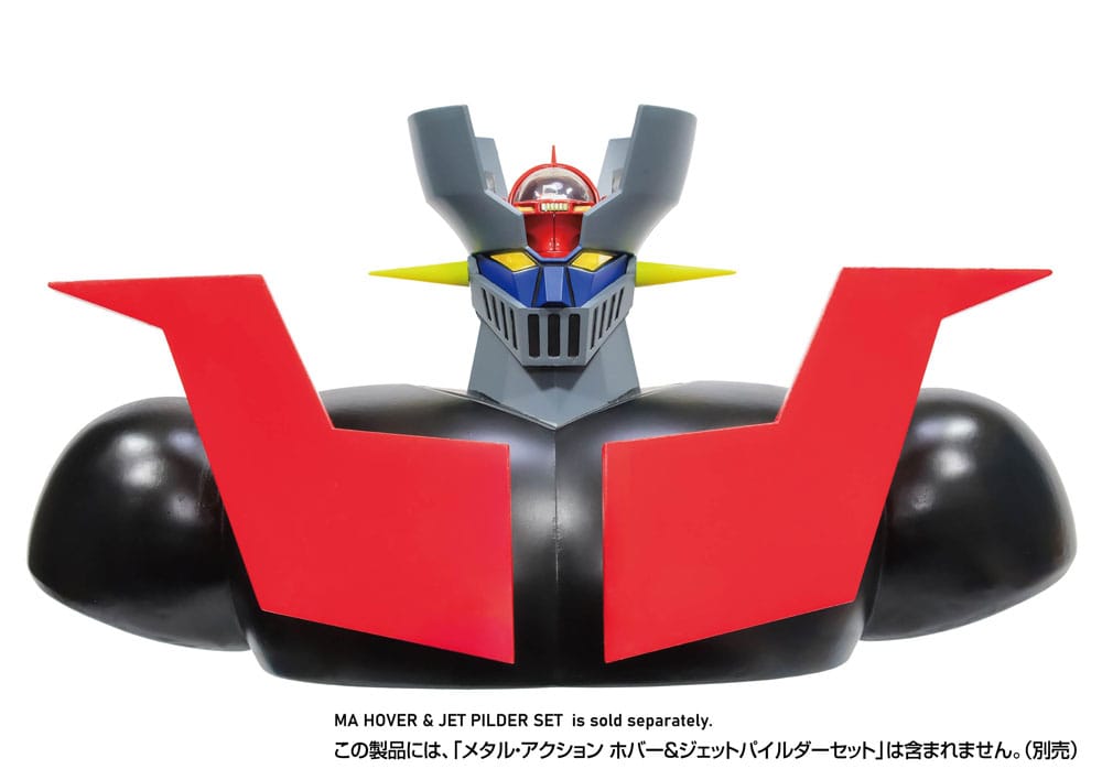 Evolution Toy Mazinger Z Figure Metal Action Hover & Jet Pilder acessories Set Body Parts 16 cm