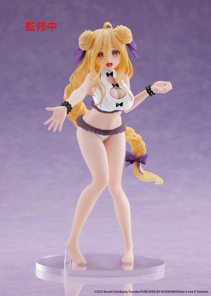 Taito Prize Date A Live V Coreful PVC soška Mukuro Hoshimiya Swimsuit Ver. Renewal 18 cm
