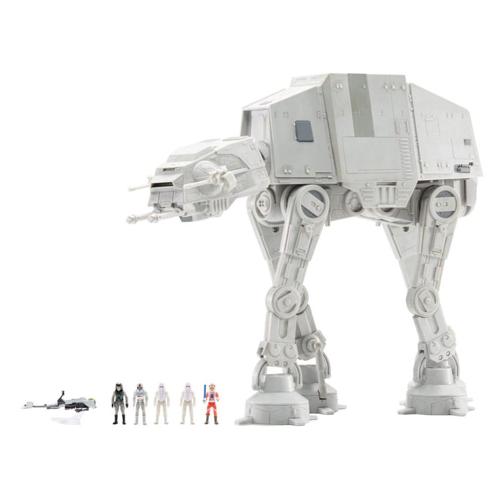 Jazwares Star Wars Micro Galaxy Squadron Feature Vehicle with Figures Assault Class AT-AT 24 cm