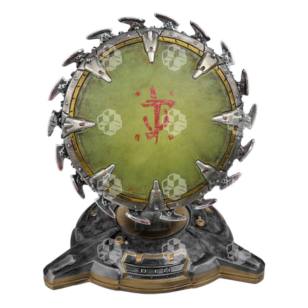DEVplus Doom The Dark Ages Replica Shield Saw Mini 18 cm