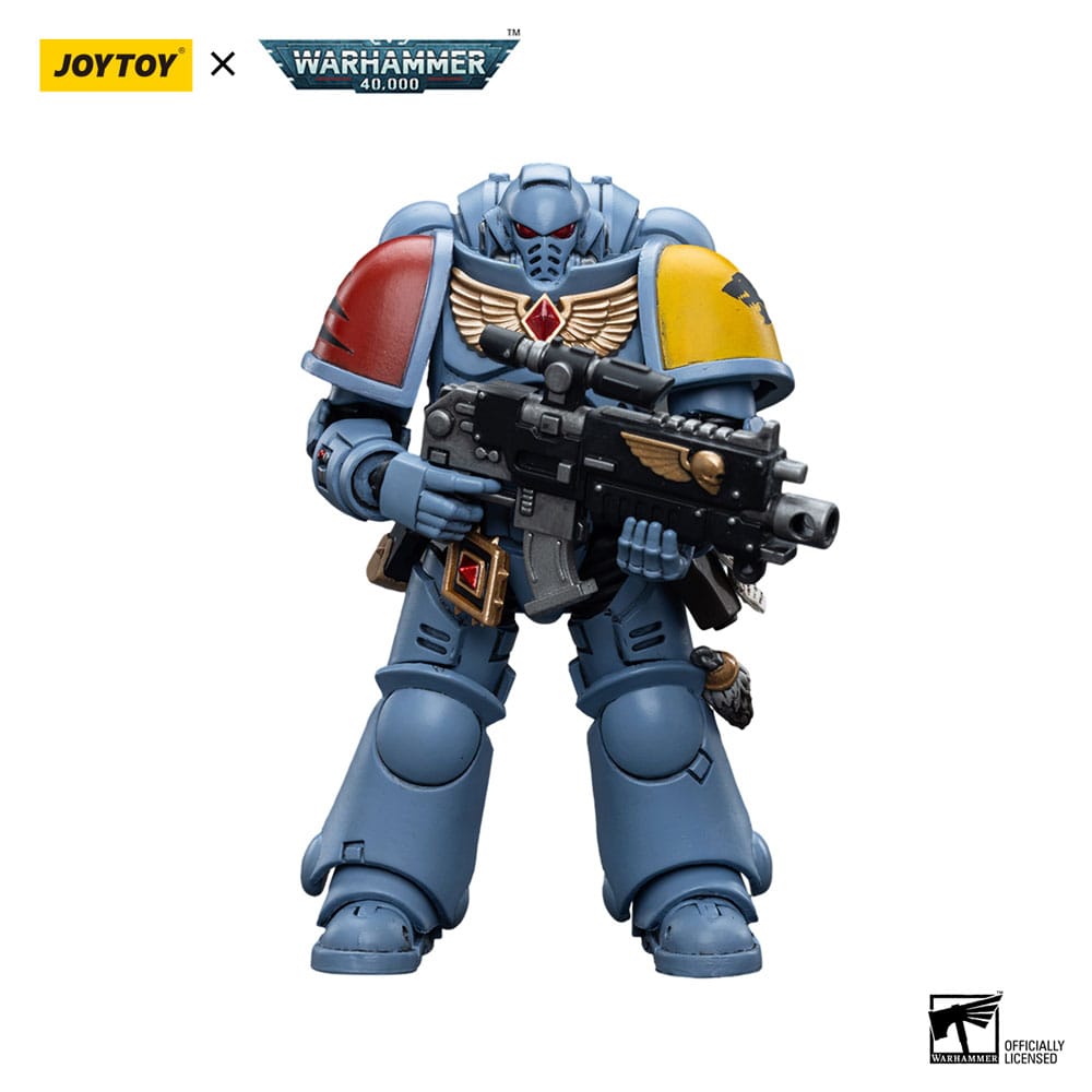Joy Toy (CN) Warhammer 40k Action Figure 1/18 Space Wolves Intercessors 12 cm