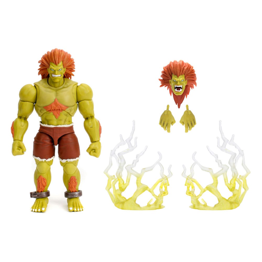Jada Toys Ultra Street Fighter II: The Final Challengers akční figurka 1/12 Blanka 19 cm