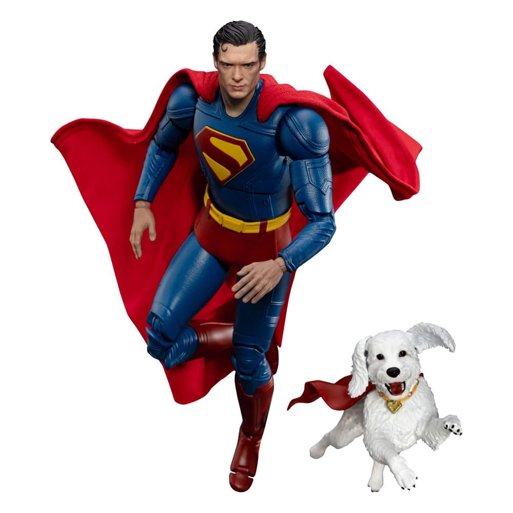 Beast Kingdom Toys Superman (2025) akční figurka Superman & Krypto 21 cm