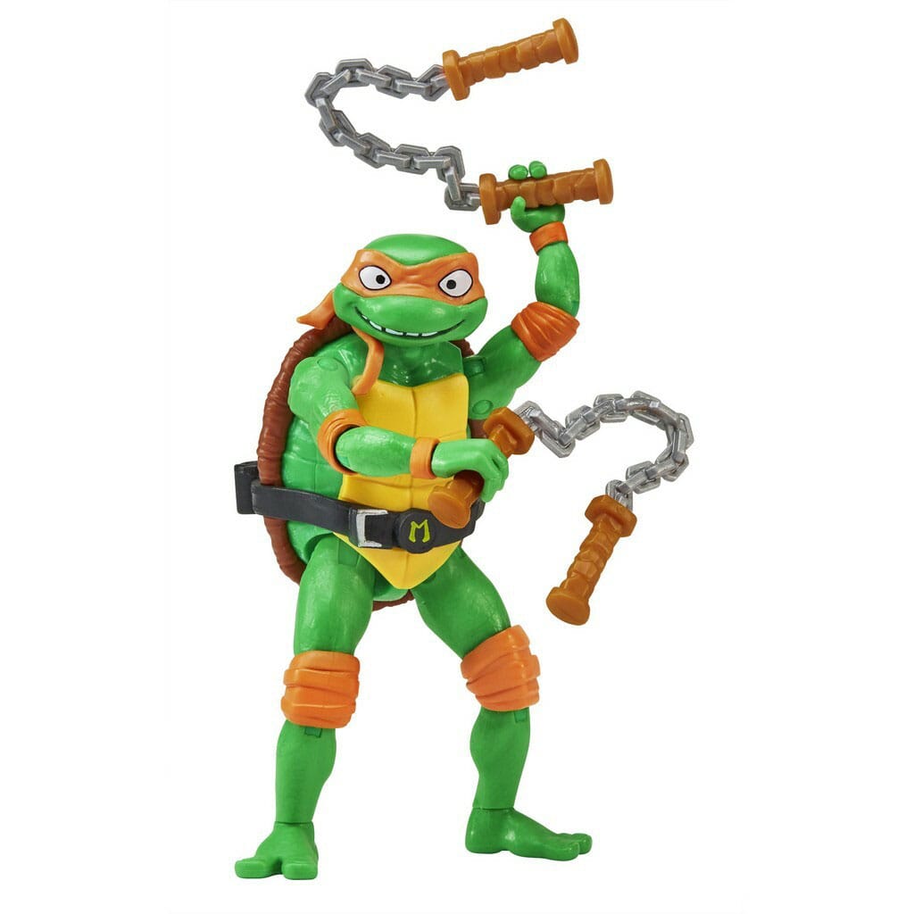 Playmates Teenage Mutant Ninja Turtles: Mutant Mayhem akční figurka Michelangelo 11 cm