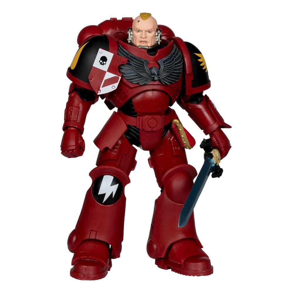 McFarlane Toys Warhammer 40,000 akční figurka Assault Intercessor Sergeant (Blood Angel) 18 cm