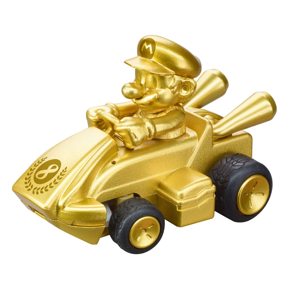 Carrera Super Mario Kart RC auto na ovládání 1/50 2.4GHz Mini Mario Gold