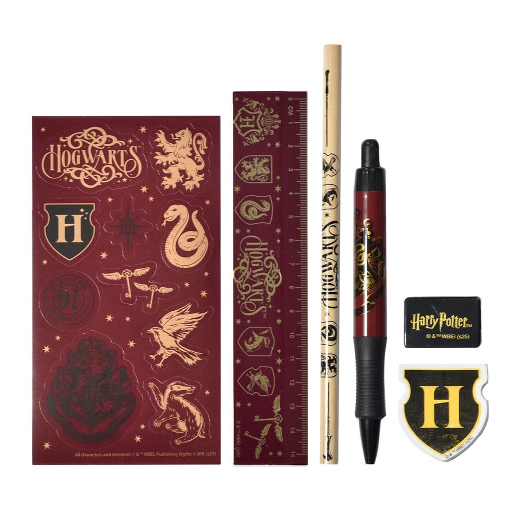 Blue Sky Studios Harry Potter Stationery Set 6-Pack Magical Locations