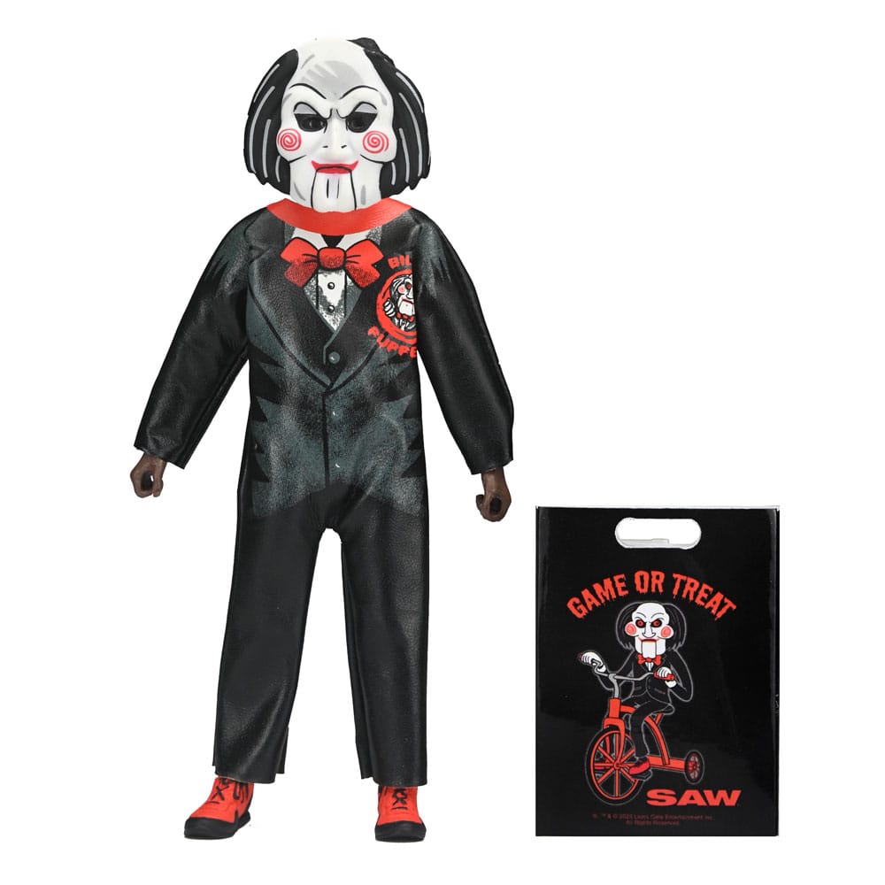 NECA Saw Ben Cooper akční figurka Costume Series 9 Billy the Puppet 15 cm