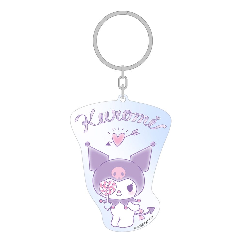 Sakami Merchandise Sanrio klíčenka Kuromi 6 cm