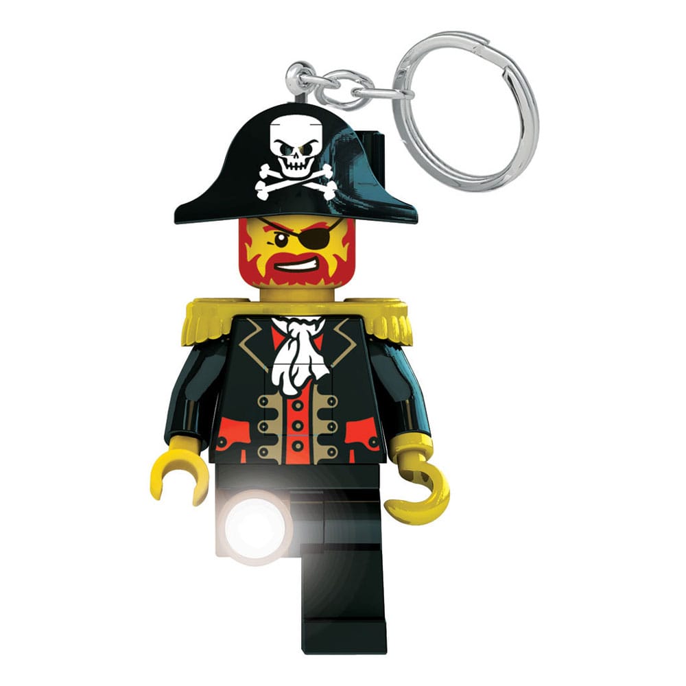 Joy Toy (IT) LEGO Iconic svítící klíčenka Captain Brickbeard 8 cm
