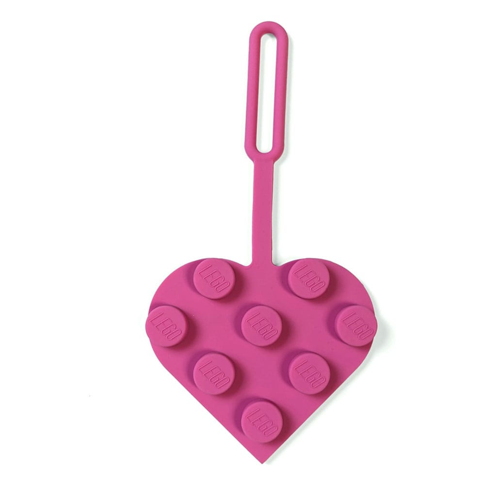 Joy Toy (IT) LEGO Minifigures Luggage tag Heart Rosa 10 cm