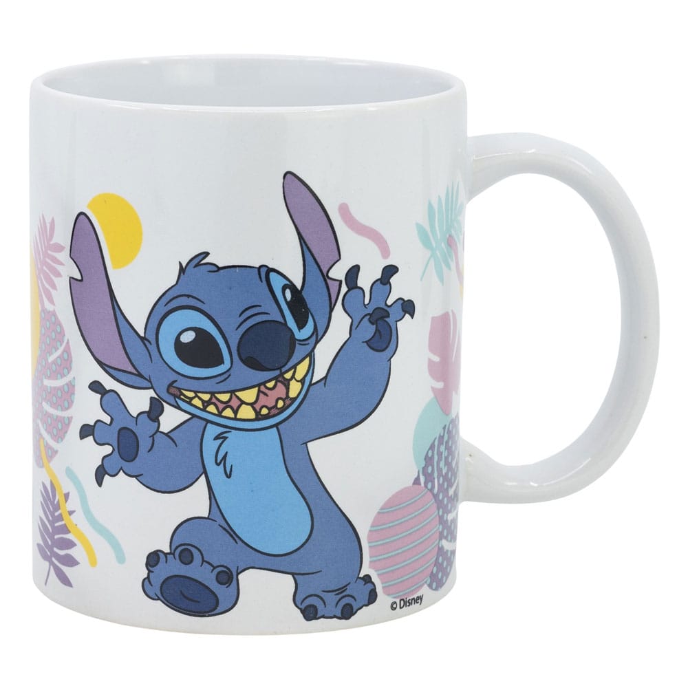 Stor Lilo & Stitch Mug Hawaian Flower 325 ml