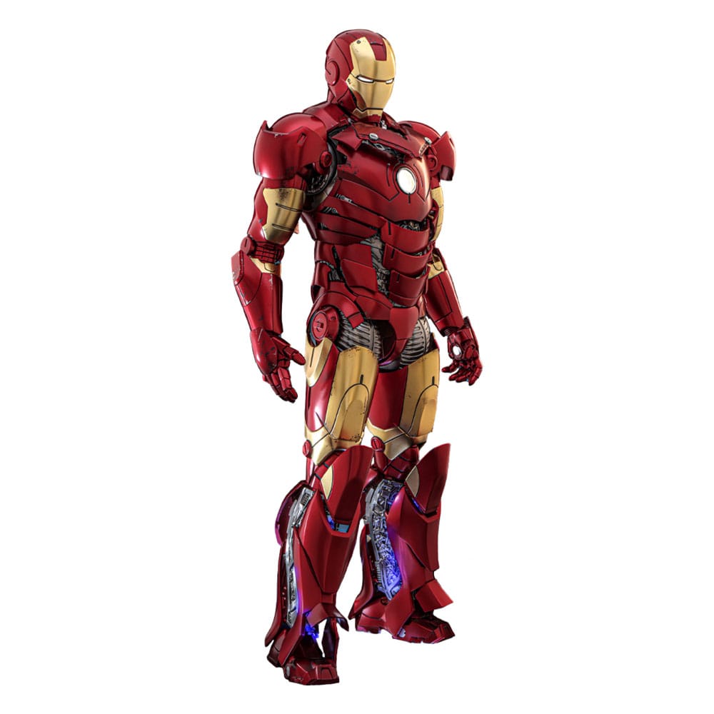 Hot Toys Iron Man Movie Masterpiece Diecast akční figurka 1/6 Iron Man Mark III (Armor Suit Up Version) 32 cm