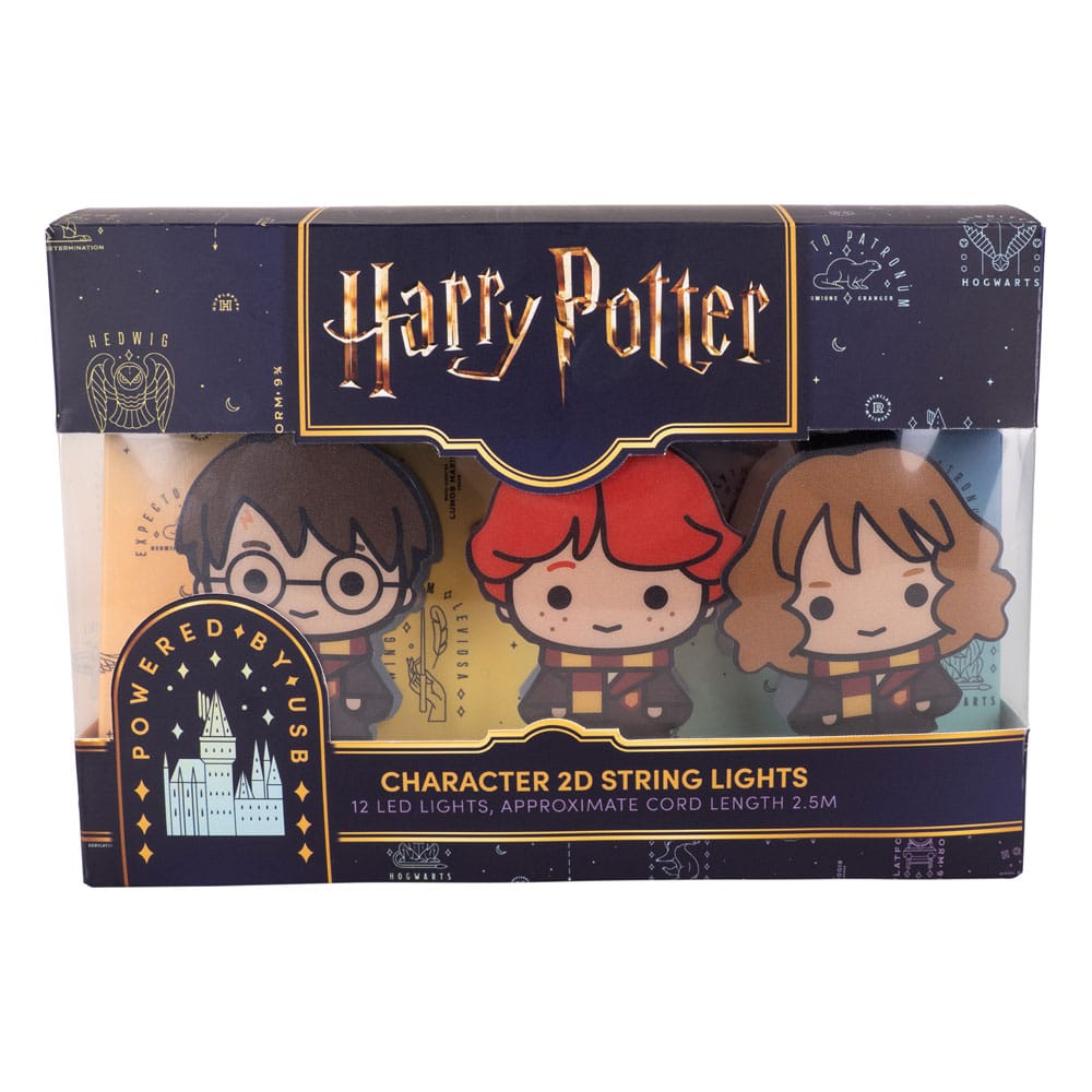 Fizz Creations Harry Potter String Lights 2D Letter of Acceptance & Hedwig