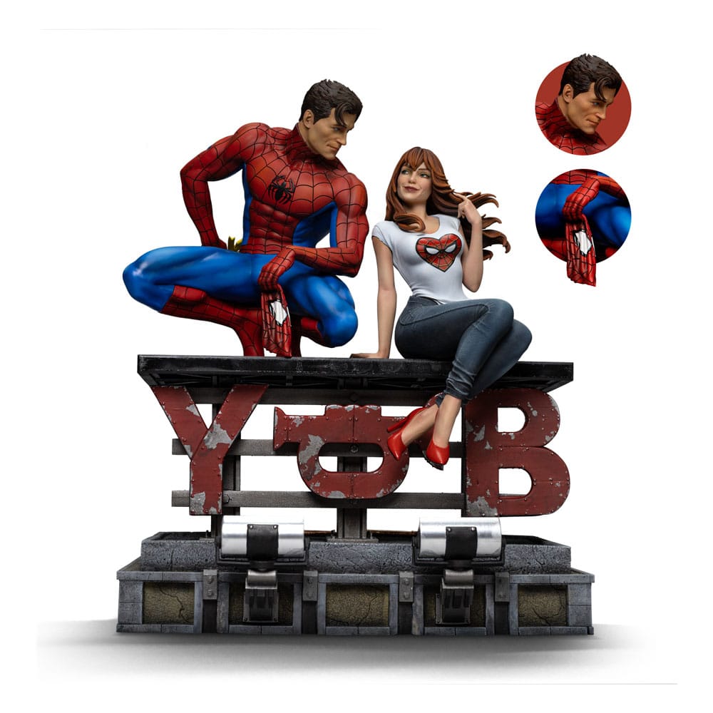Iron Studios Spider-Man Diorama Art Scale soška 1/6 Spider-Man and Mary Jane 35 cm