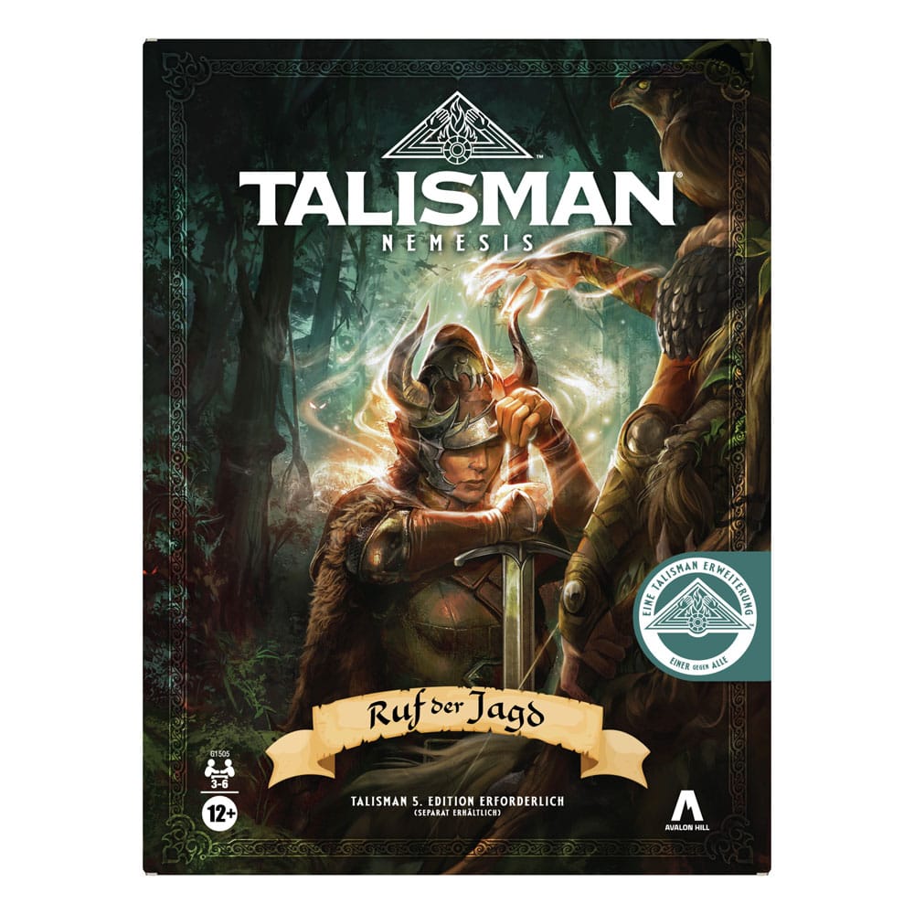 Hasbro Talisman: Nemesis Board Game Expansion Ruf der Jagd - DE