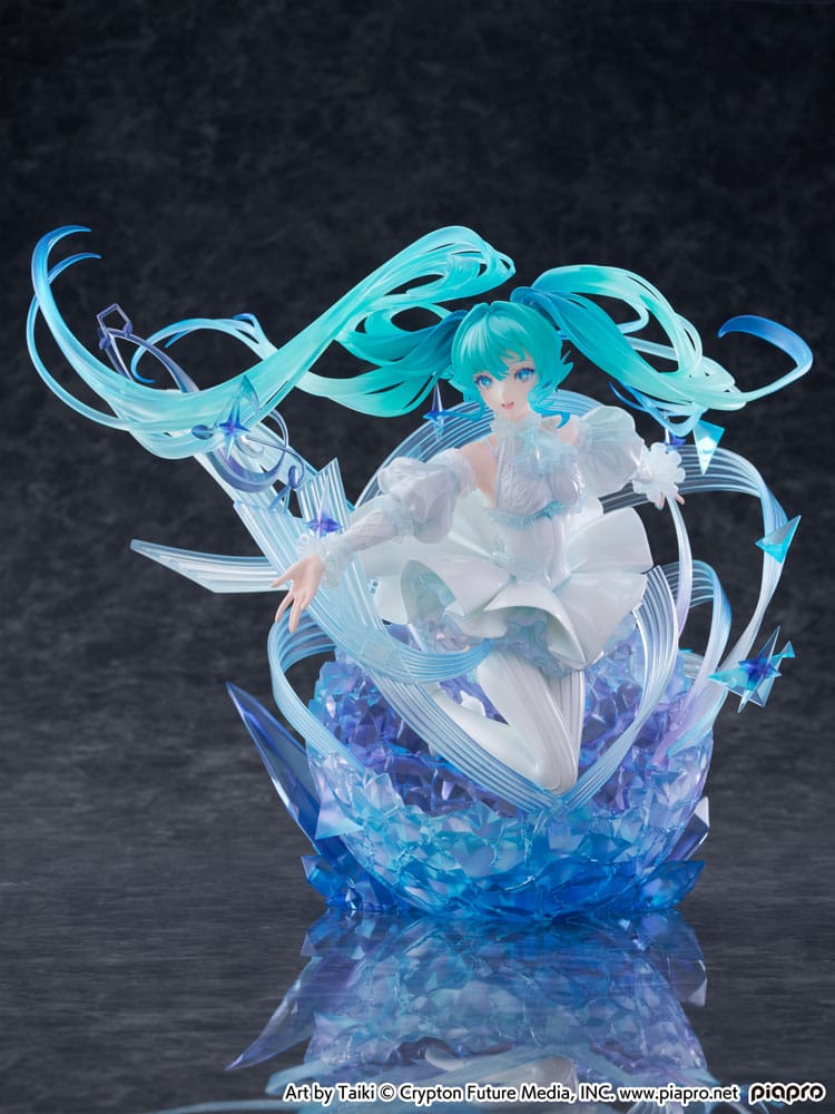 CyberZ Hatsune Miku PVC soška 1/7 Hatsune Miku - Crystal Dress Ver. 22 cm