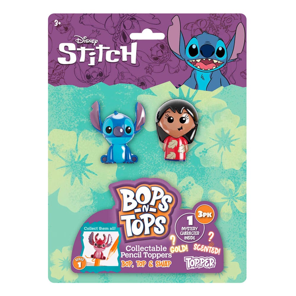 CYP Brands Lilo & Stitch Blister pack s figurkami na tužky