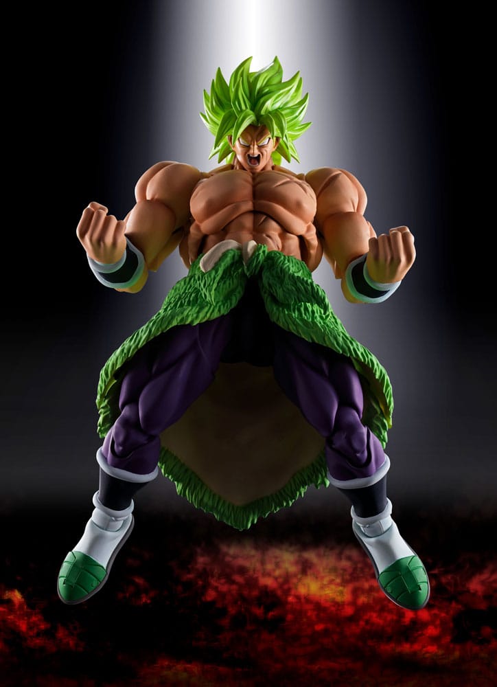 Bandai Tamashii Nations Dragonball Super Broly S.H. Figuarts akční figurka Super Saiyan Broly Fullpower 22 cm