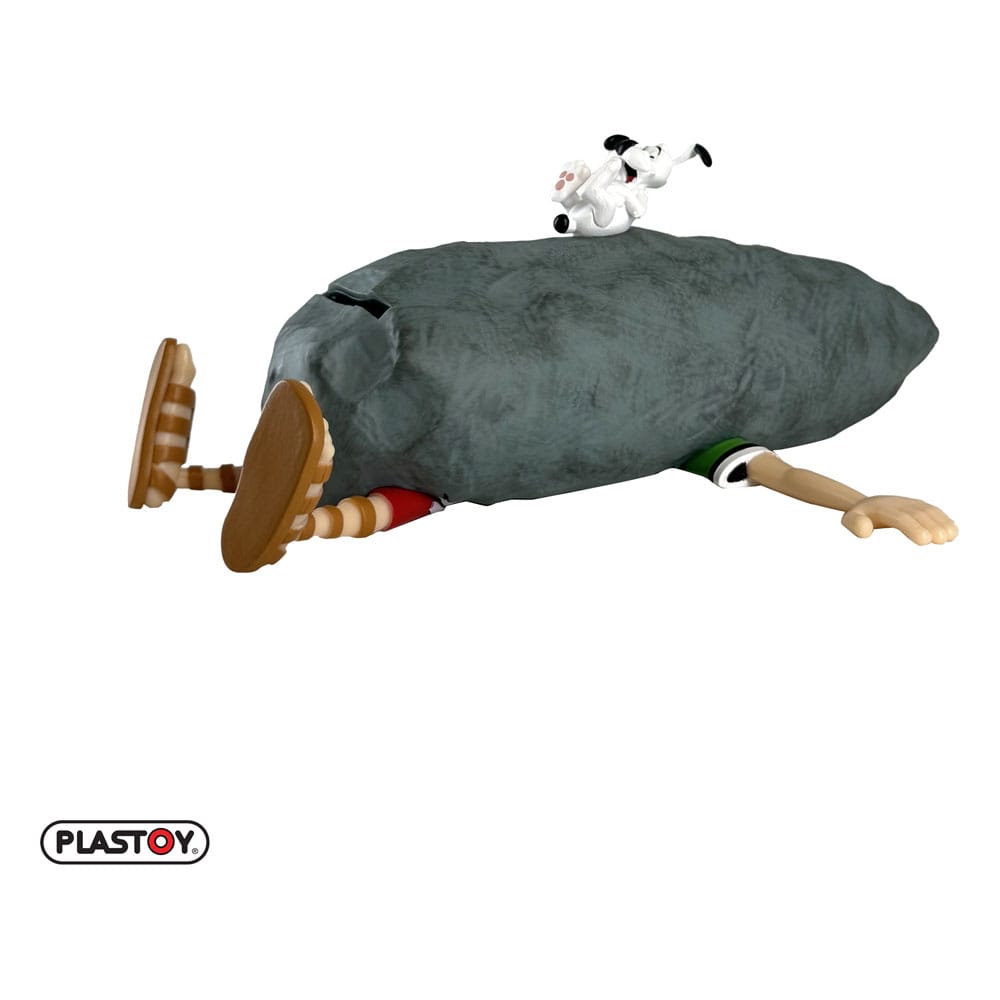 Plastoy Asterix: pokladnička Idefix and the crushed roman 8 cm