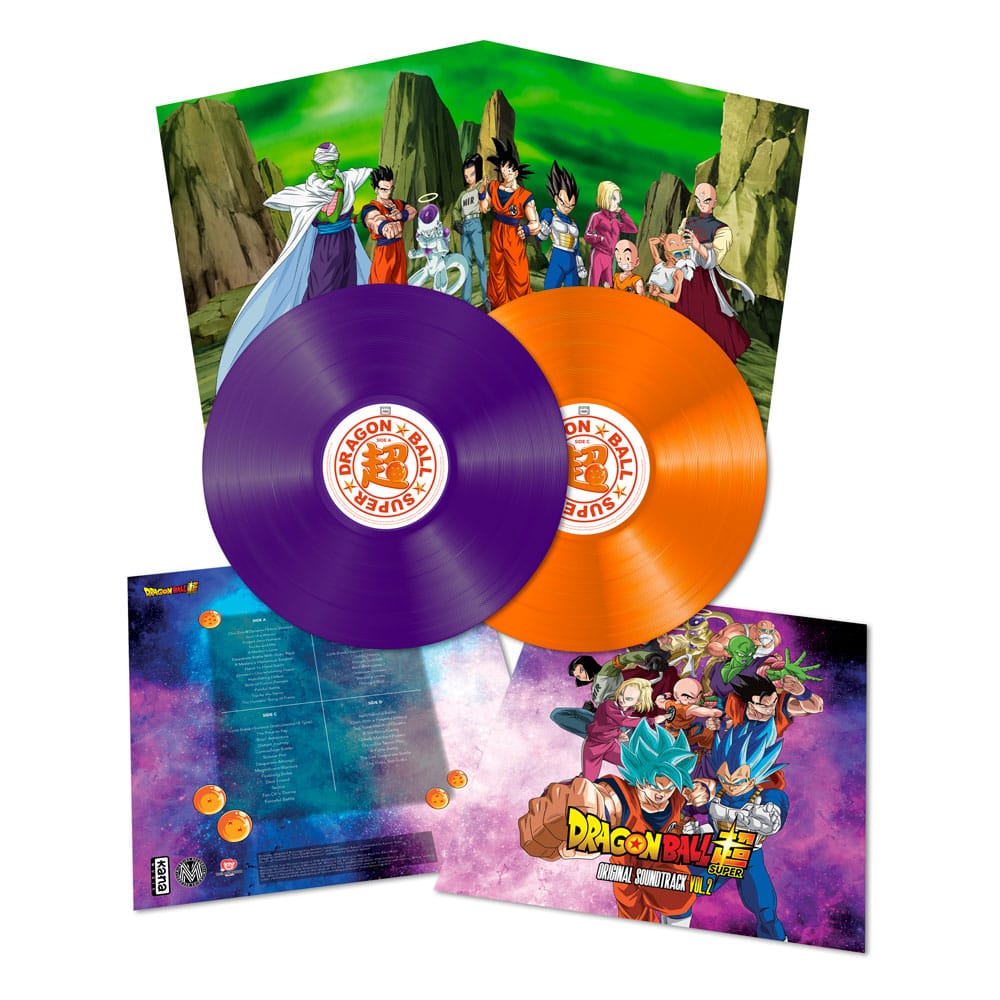 Plastoy Dragon Ball Super Original Soundtrack Vinyl Vol. 2