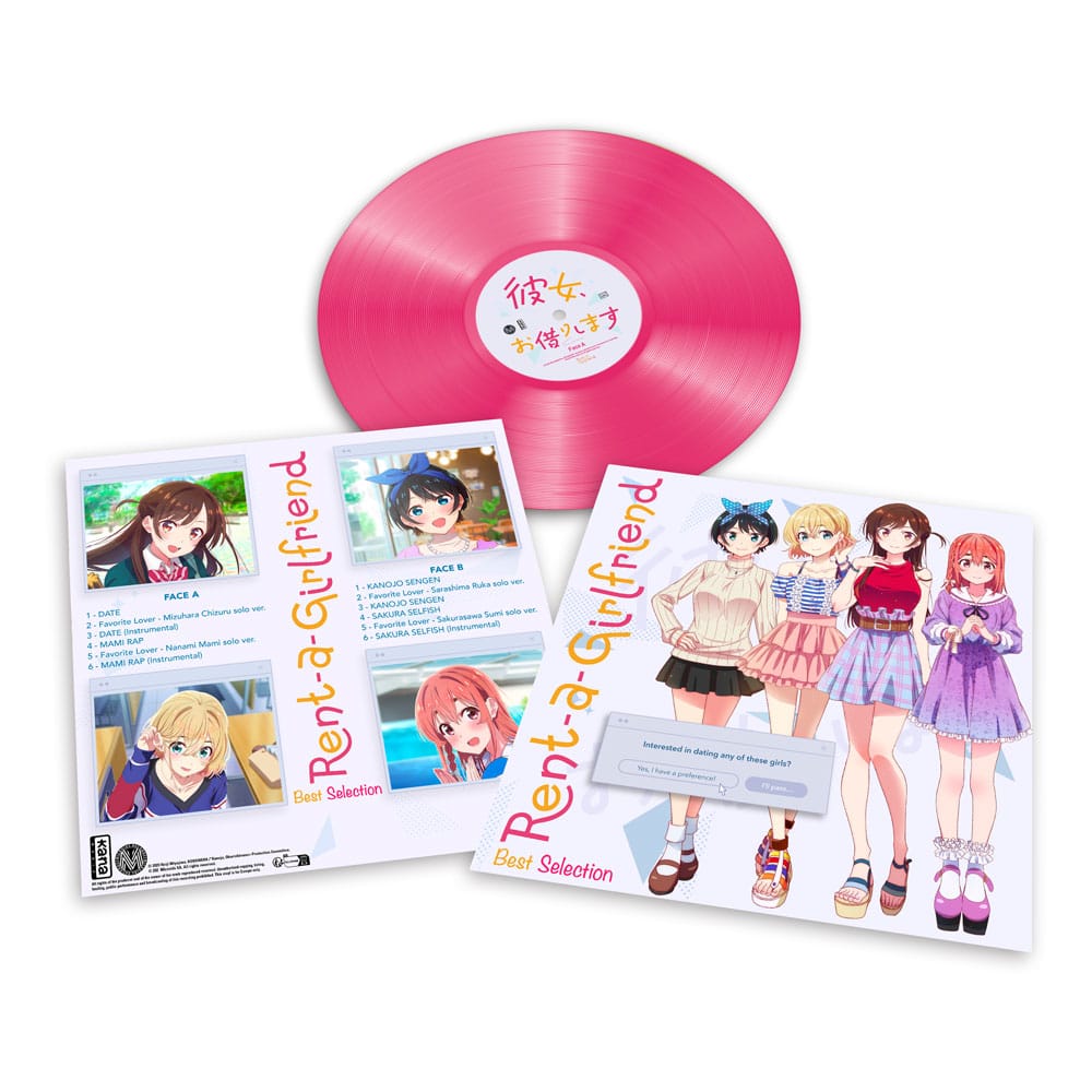 Plastoy Rent-a-Girlfriend Original Soundtrack Vinyl