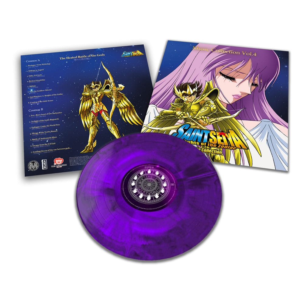 Plastoy Saint Seiya Music Collection Vinyl Vol. 4