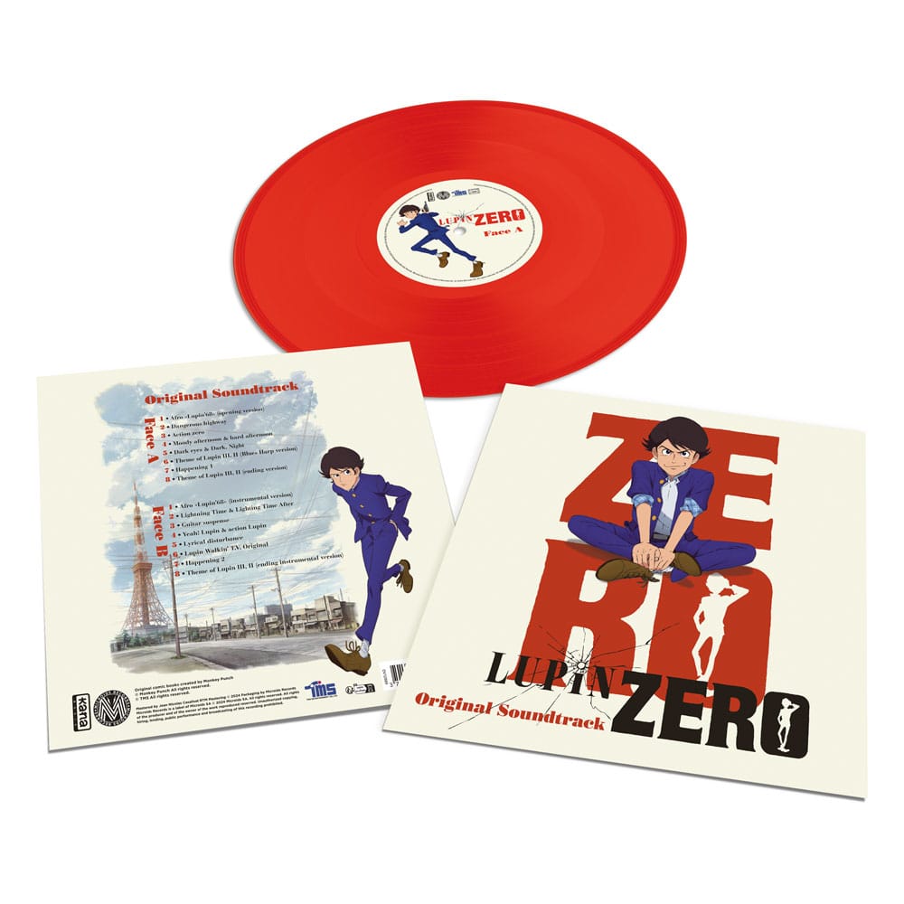 Plastoy Lupin Zero Best Selection Track Vinyl Red