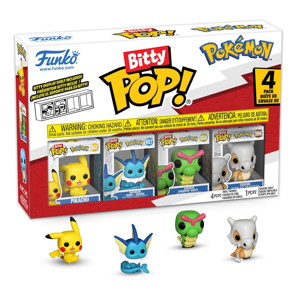 Funko Pokémon Bitty POP! Vinyl 4-Pack figurek Series 1 2 cm